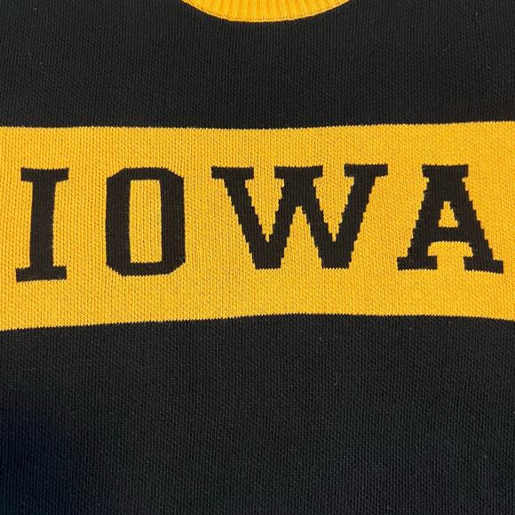 Uscape University of Iowa Hawkeyes Men's Crewneck Knit Sweater Size XL - Picture 5 of 8
